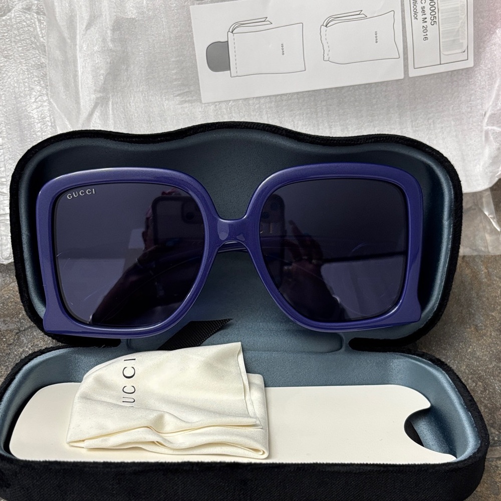 Gucci Women's Bold Violet Sunglasses
